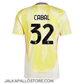 Juventus Juan Cabal #32 Vieraspaita 2024-25 Lyhythihainen